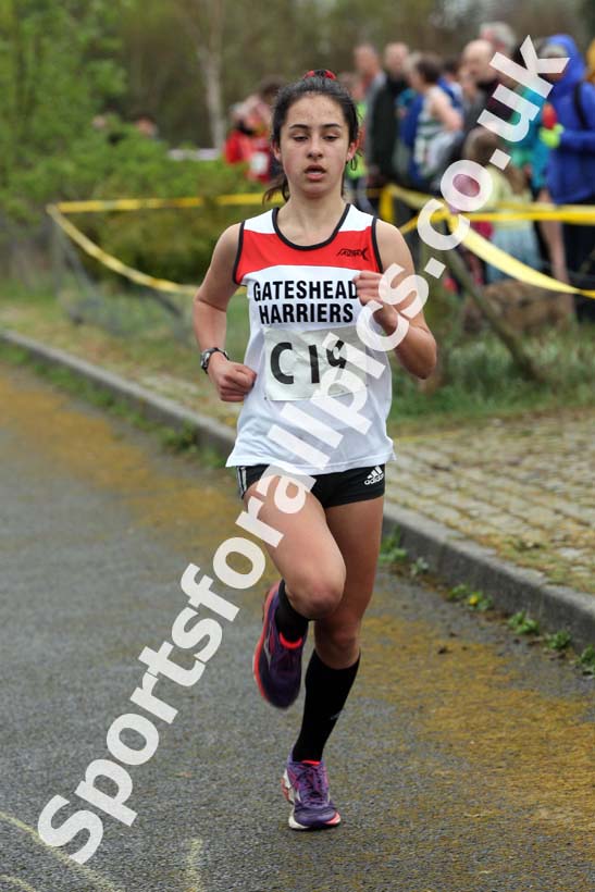 Senior womens relay, Elswick Good Friday Road Races. Photo: David T. Hewitson/Sports for All Pics